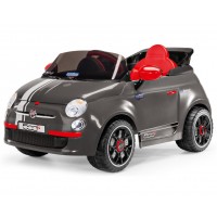 Электромобиль Peg Perego Fiat 500 S Серый